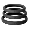 Perfect Fit Lot 3 cockrings Xact-Fit L-XL